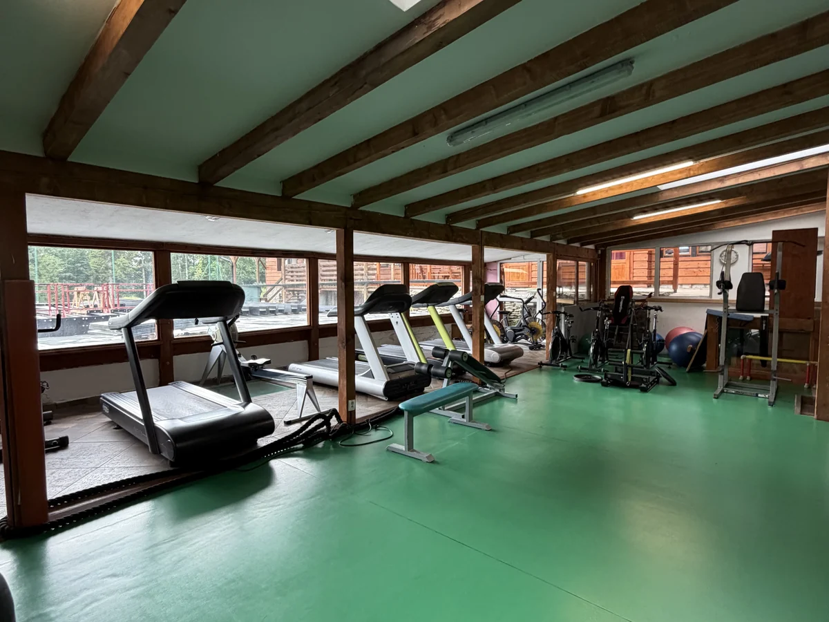 Fitnescentrum penziónu